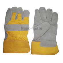 NMSAFETY welder work use sue cow split leather working high quality cow gloves